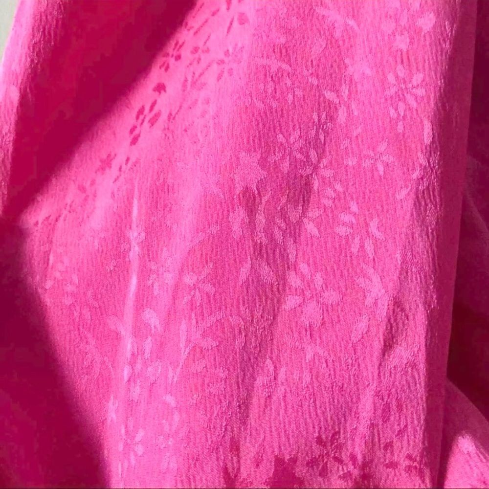 NWT Ronny‎ Kobo Collection Flora Dress Pink M - Picture 8 of 9